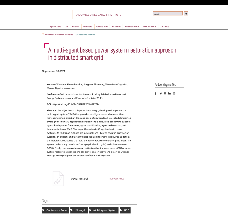 A multi-agent based power system restoration approach in distributed smart grid