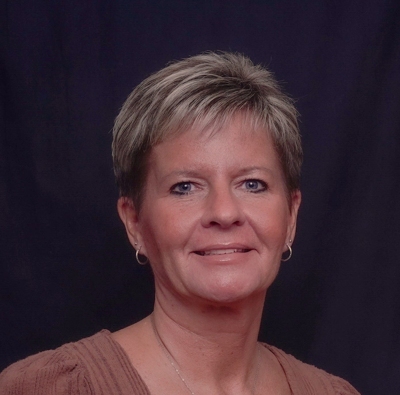 woman smiling