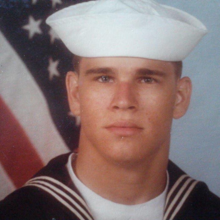 Noah Schrayer's father in the Navy