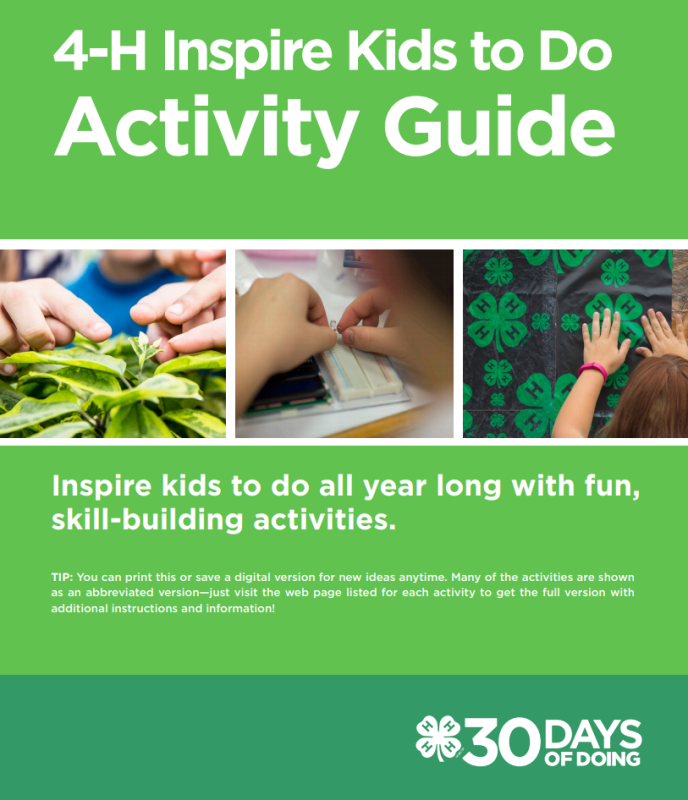 4-H Inspire Kids to Do