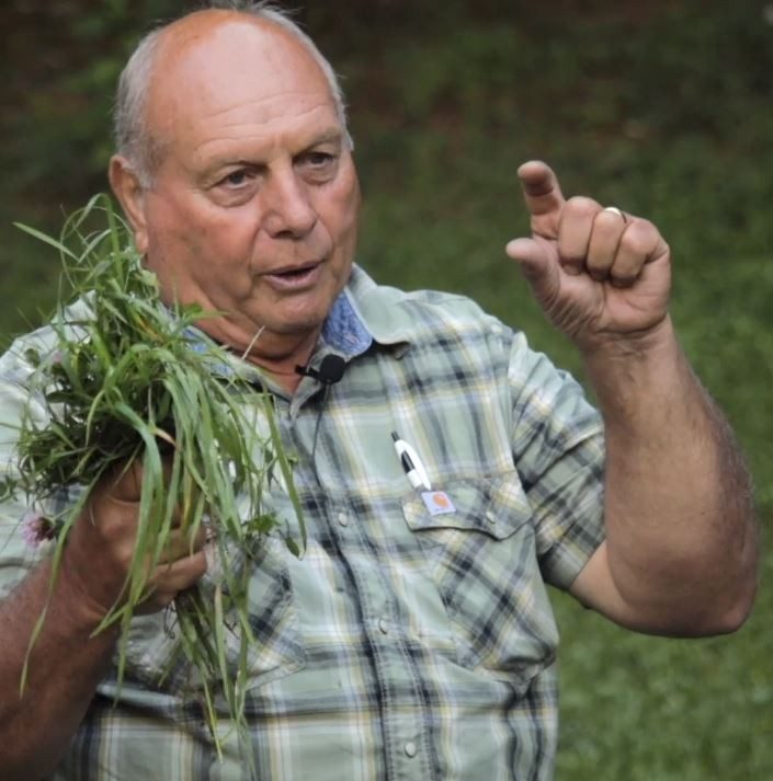 Danny Boyer, owner and operator of Four Winds Farm, a grass-fed beef operation, has ample experience sharing and implementing soil conservation strategies on his own farm, and on farms in his community through teaching, demonstrating, and applying practices such as managed grazing and alternative water systems.