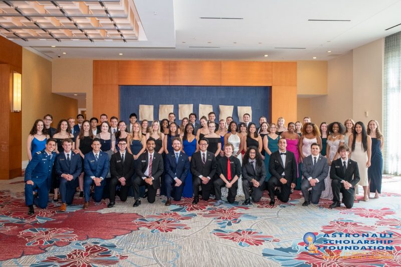 The 2023 Class of Astronaut Scholars at the Innovator's Gala. 