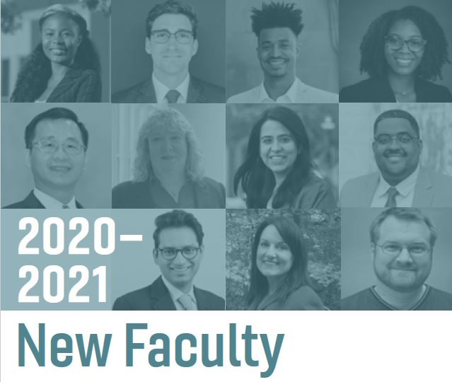 2020-2021 New Faculty